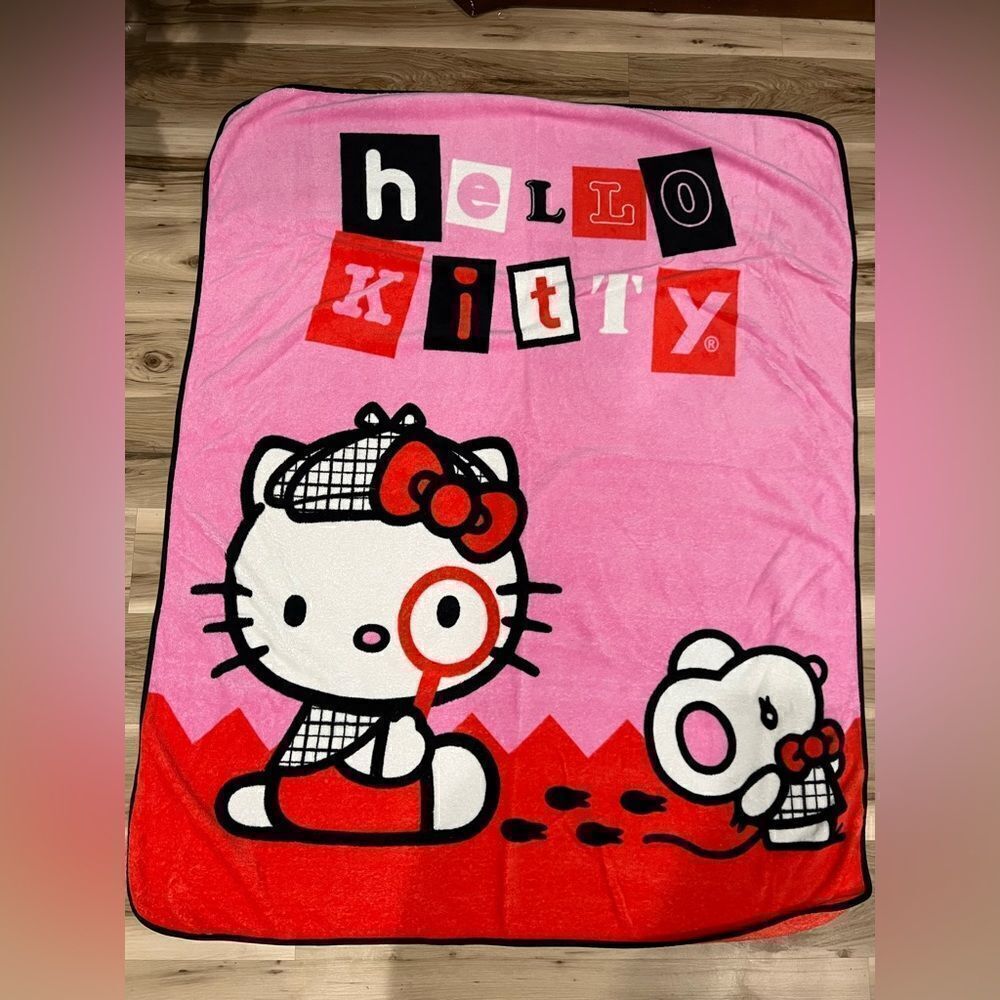 Hello Kitty by Sanrio Fleece Blanket